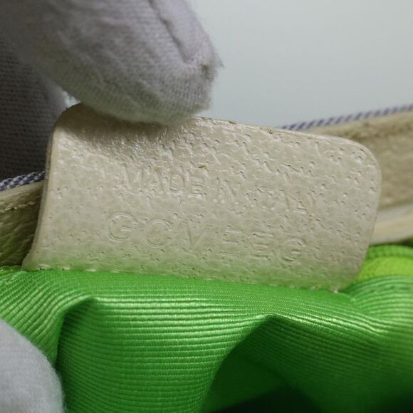 Bulgari Logo Blue Canvas Shoulder Bag (Pre-Owned) - Picture 7 of 16